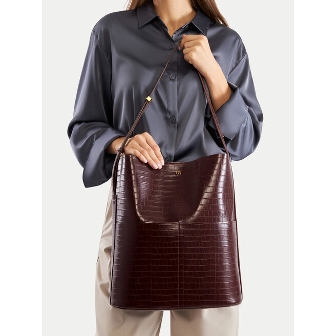 Torebka Gino Rossi CS7779-CROCO Brązowy -