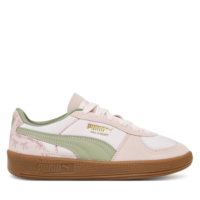 Sneakersy Puma Palermo Bowtique Jr - 01 Różowy