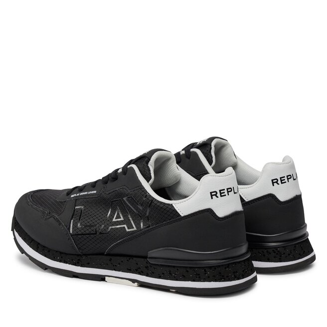 Replay Herren Sneaker Gms9m – Klassische Freizeitschuhe In Schlichtem Design