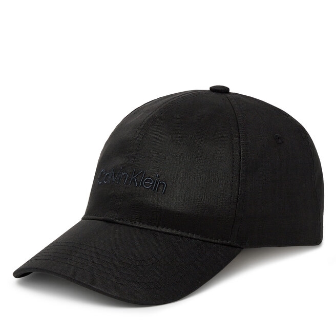 Czapka z daszkiem Calvin Klein Emb Logo - Czarny