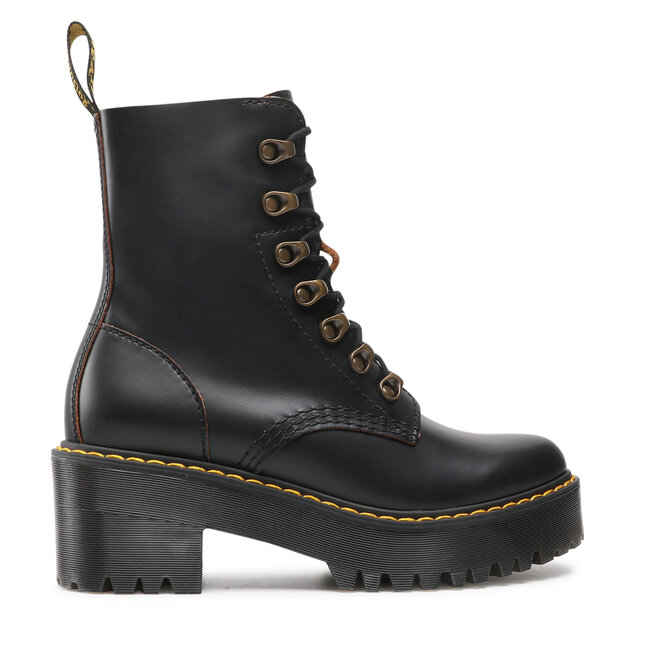 Botki Dr. Martens Leona 22601001 Black eobuwie .pl