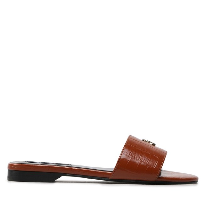Patrizia Pepe Чехли Patrizia Pepe 8X0050/L030 B665 Brown Croco