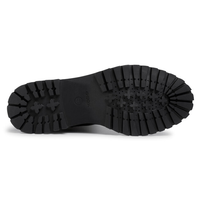 Geox Turistická obuv Geox D Iridea B D04HRB 00043 C9999 Black