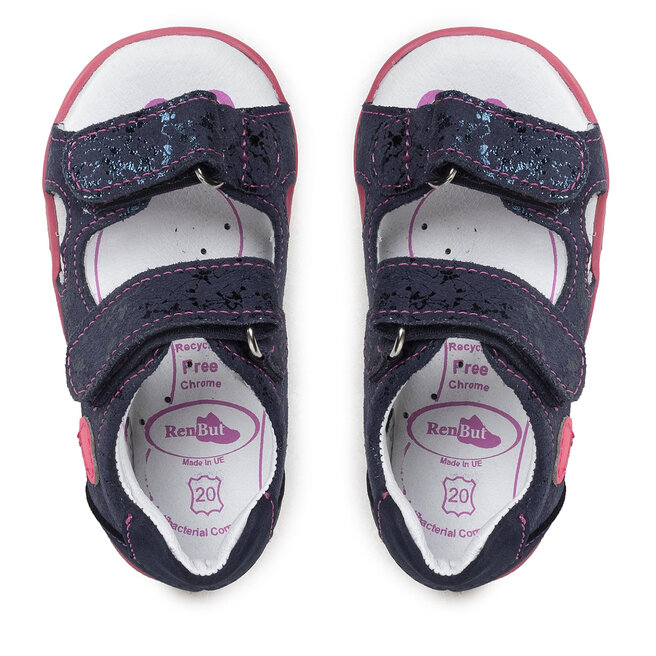 RenBut Sandalen RenBut 11-1448 Granat Flamingi