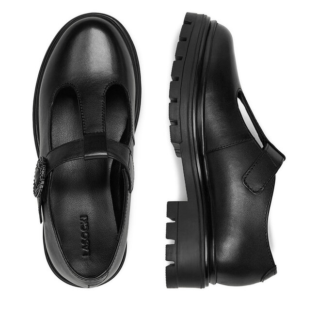 Półbuty Lasocki Young CEO-CI12-PASCAL-07 Czarny - dziewczęce