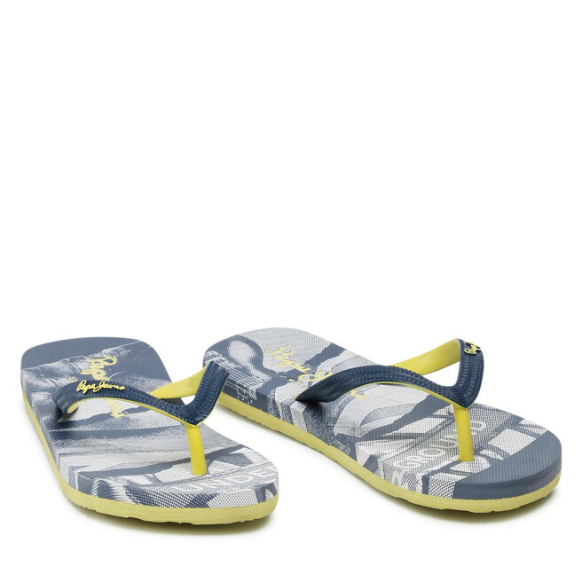 Pepe Jeans Žabky Pepe Jeans Dorset Underground Boy PBS70050 Navy 592