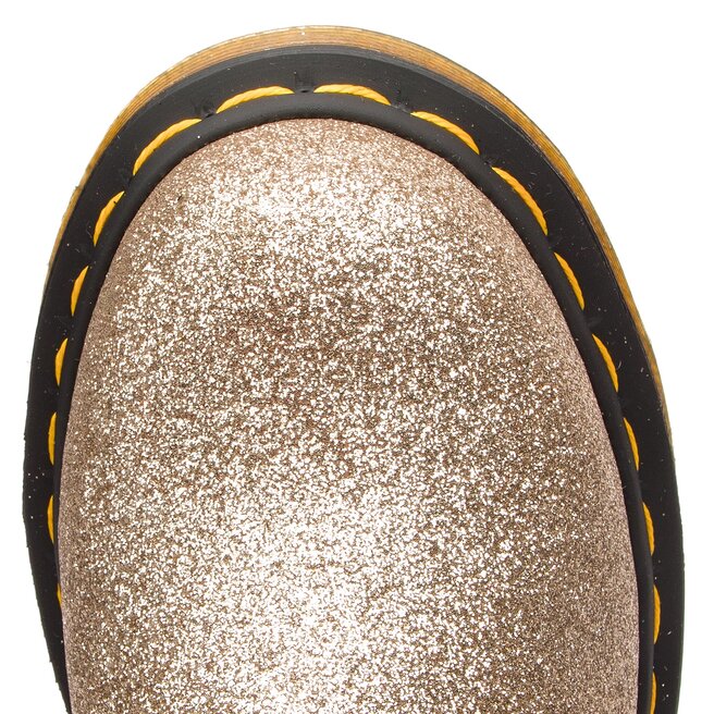 Schn rstiefel Dr. Martens 1460 Pascal Glitter 24320714 Pale Gold