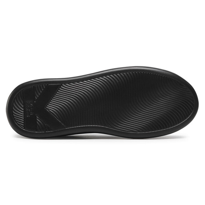 KARL LAGERFELD Sneakersy KARL LAGERFELD KL52523 Black Lthr/Mono