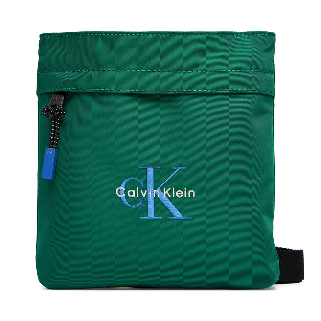 Saszetka Calvin Klein Bold Flatpack LV04D3178G Zielony -