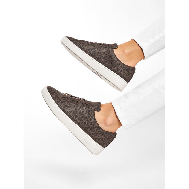 MICHAEL Michael Kors Сникърси MICHAEL Michael Kors Keaton Lace Up 43R5KTFP1B Brown