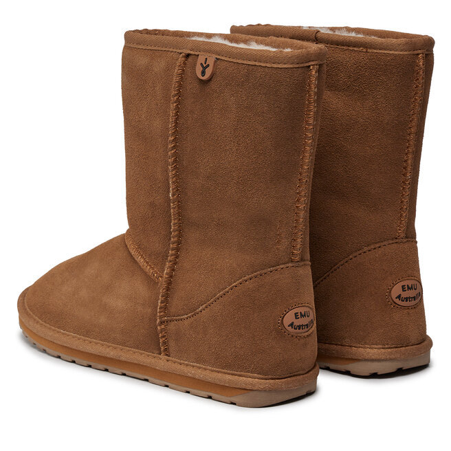 EMU Australia Boty EMU Australia Wallaby Lo Teens T10102 Chestnut