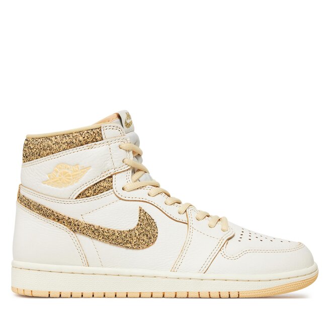 Sneakersy Nike Air Jordan 1 Retro Hi - 100 Biały