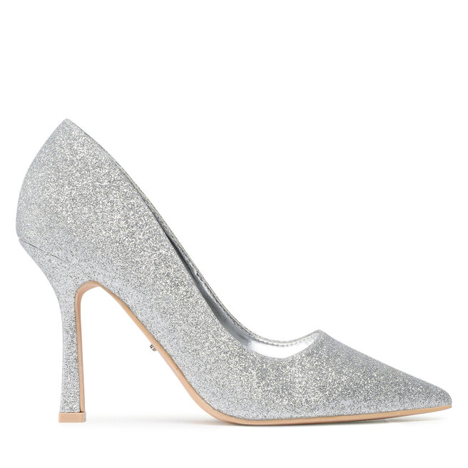 Szpilki DeeZee KL-F2108-4 Srebrny - kobiece