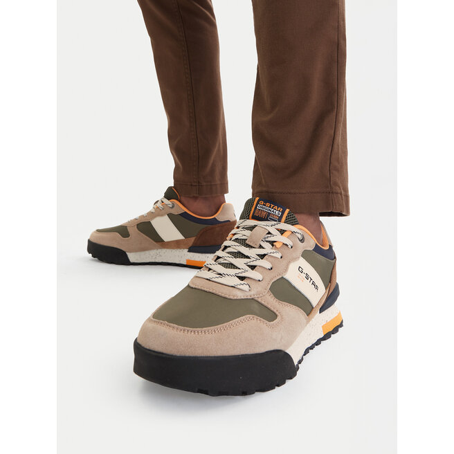 Sneakersy G-Star Raw EO-MILAN-01 Beżowy - męskie