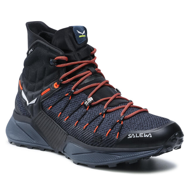 Salewa Trekingová obuv Salewa Ms Dropline Mid 61386 0976 Black/Ombre Blue