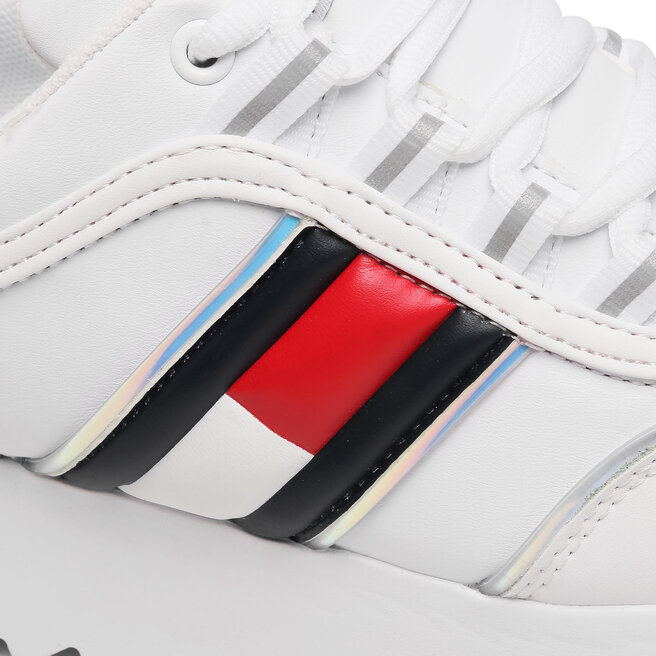 tommy jeans high cleated iridescent