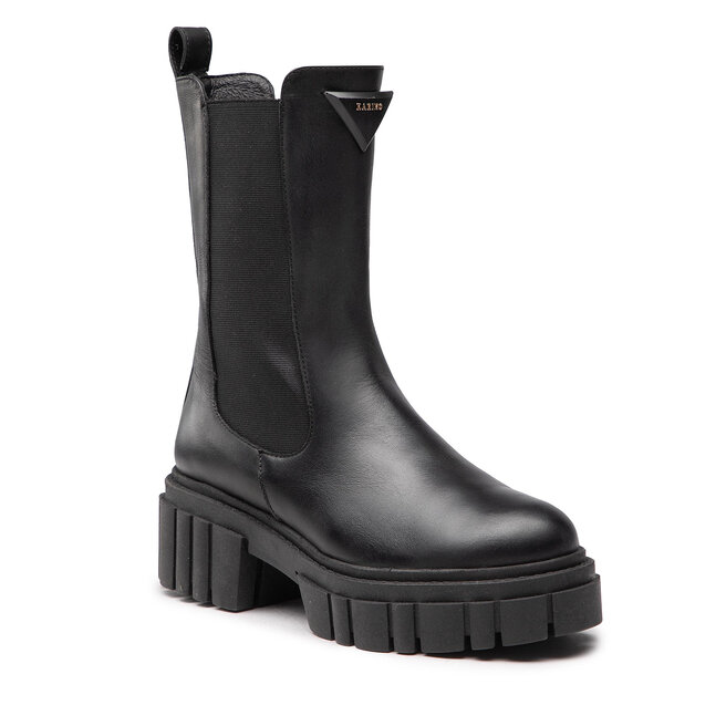 Botine Karino 4315/076-P Czarny Lico
