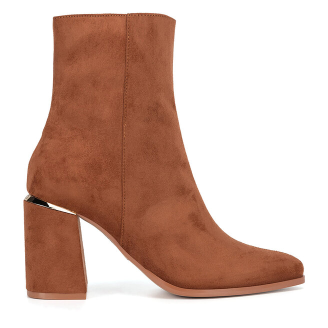 Botki Nine West - Brązowy