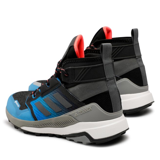 adidas Обувки adidas Terrex Trailmaker Mid Gtx GORE-TEX GZ0339 Core Black/Grey Six/Blue Rush