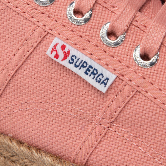 Superga Espadrilky Superga 2790 Rope S51186W Pink Dusty Wde