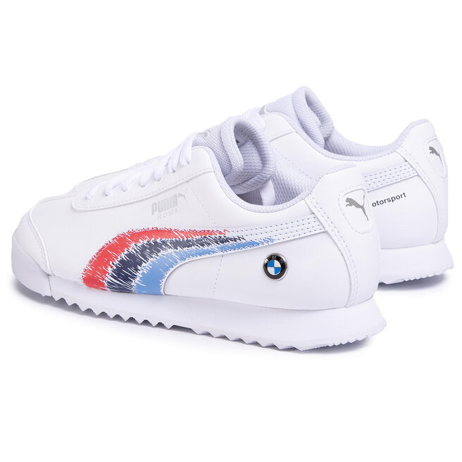 Laisvalaikio batai Puma Bmw Mms Roma Jr 339982 02 Puma White/Puma White •  Www.eavalyne.lt