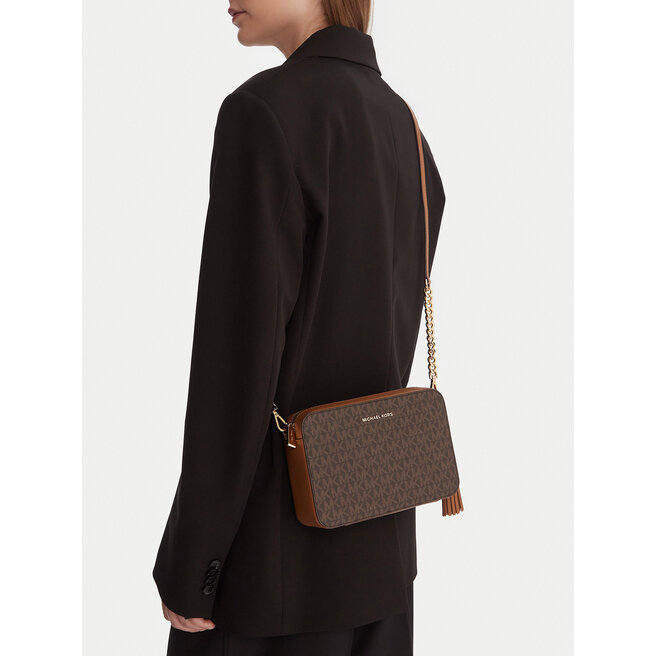 Torebka MICHAEL Michael Kors Crossbodies 32F8GF5M2B Brązowy -