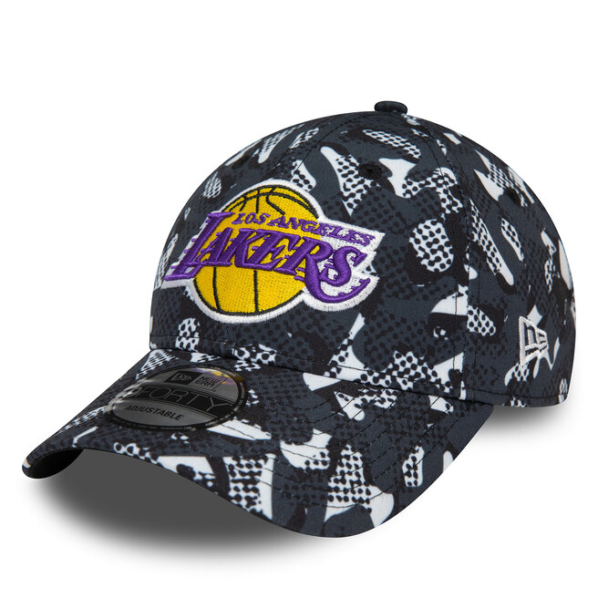 Czapka z daszkiem New Era Seas Print 940 Lakers - Czarny