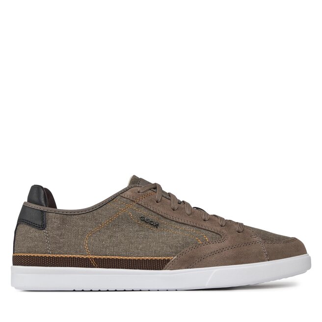 Sneakersy Geox U Walee U022CA 0NB22 - Brązowy