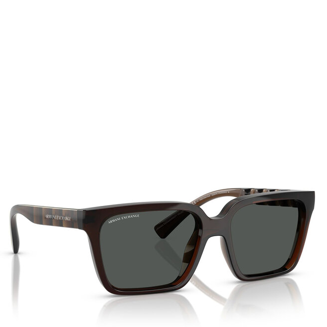 Okulary przeciwsłoneczne Armani Exchange 0AX4147S 56 - Brązowy