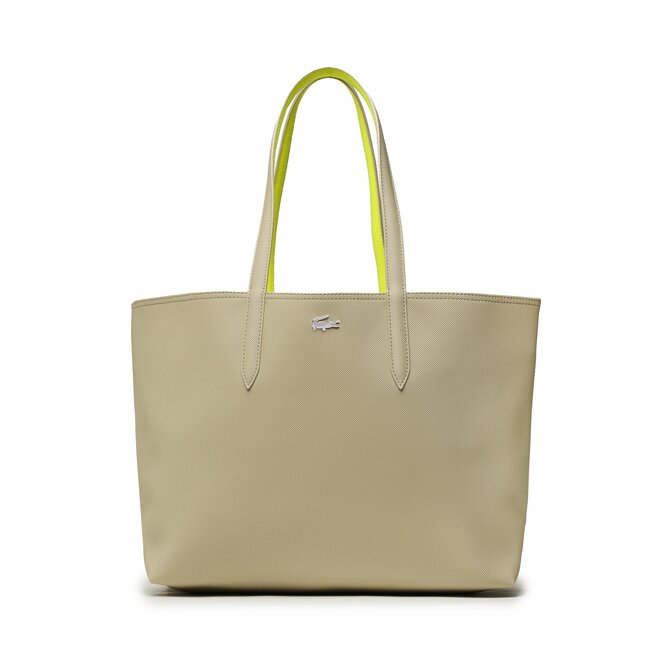 Lacoste Geantă Lacoste Shopping Bag NF2142AA Brindille Jaune Elec L50