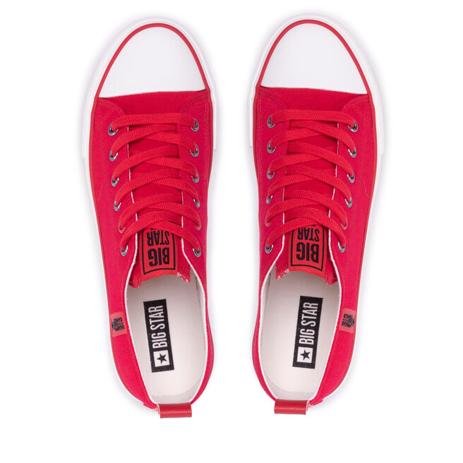 Big Star Shoes Sneakers Big Star Shoes JJ174063 Red