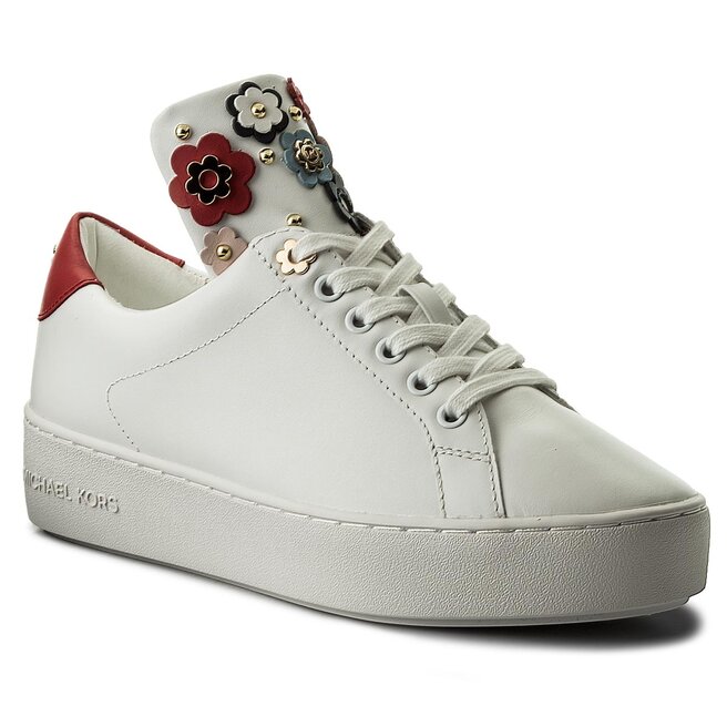 Sneakersy MICHAEL Michael Kors Mindy Lace Up 43S8MNFS1L Opwht