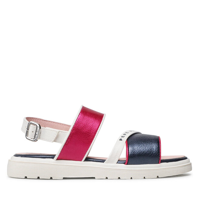 Sandały Pepe Jeans Wendy Logo - Różowy