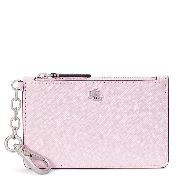 Etui na karty kredytowe LAUREN RALPH LAUREN - Różowy