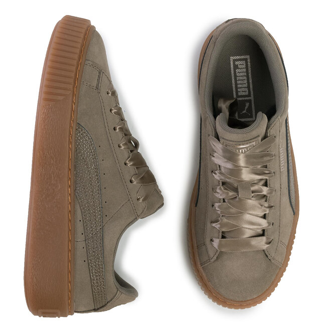 Puma damen sneaker suede platform bubble wn best sale