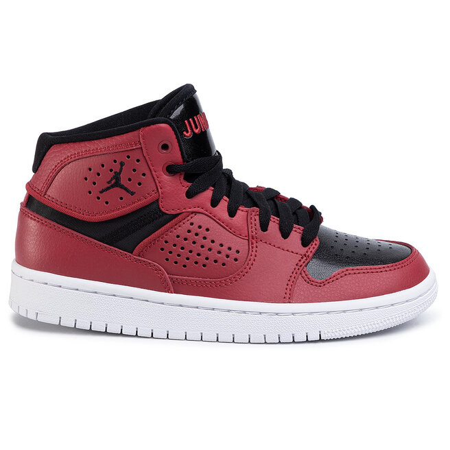 jordan access red and black