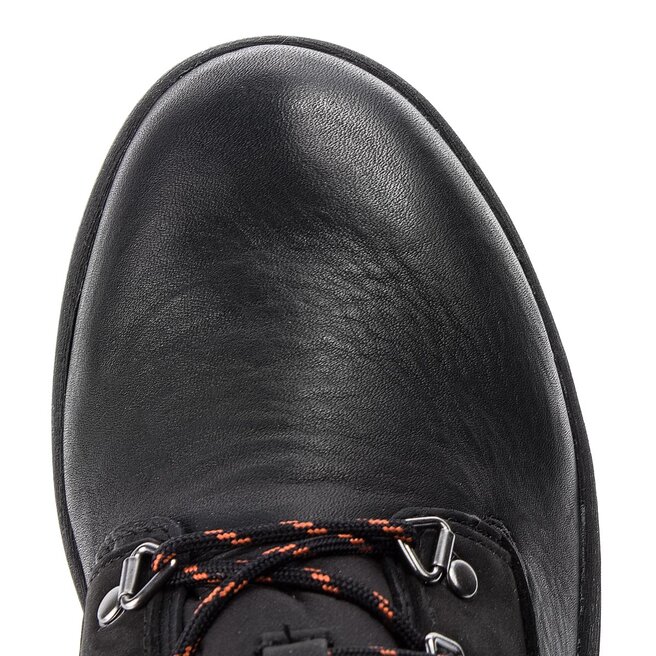 Botki Clarks Un Orbit Lace 261361544 Black Combi eobuwie .pl