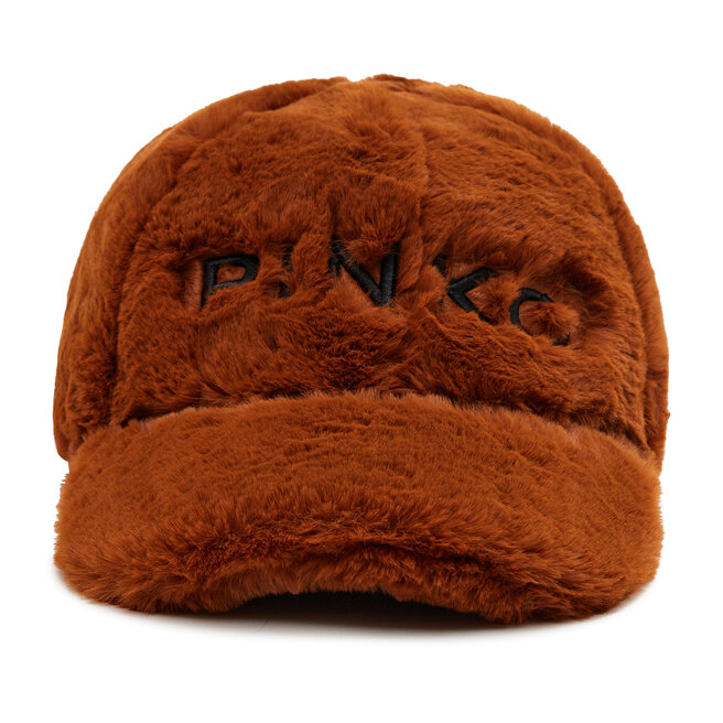 Pinko Kšiltovka Pinko Macinare Cappello 1Q200C Y7NF Brown L43