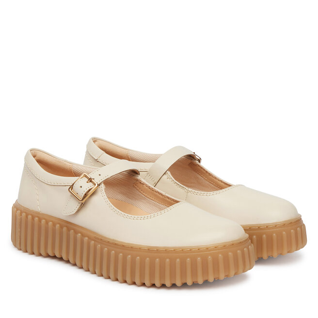 Półbuty Clarks Torhill Jane 26186305 Écru - kobiece
