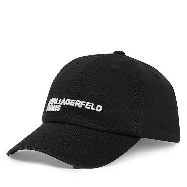 Czapka z daszkiem Karl Lagerfeld Jeans B2W33072 Czarny -