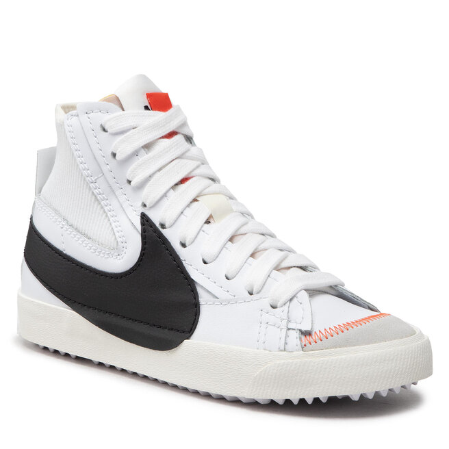 Pantofi Nike Blazer Mis `77 Jumbo DD3111 100 White/Black/White/Sail `77 imagine noua