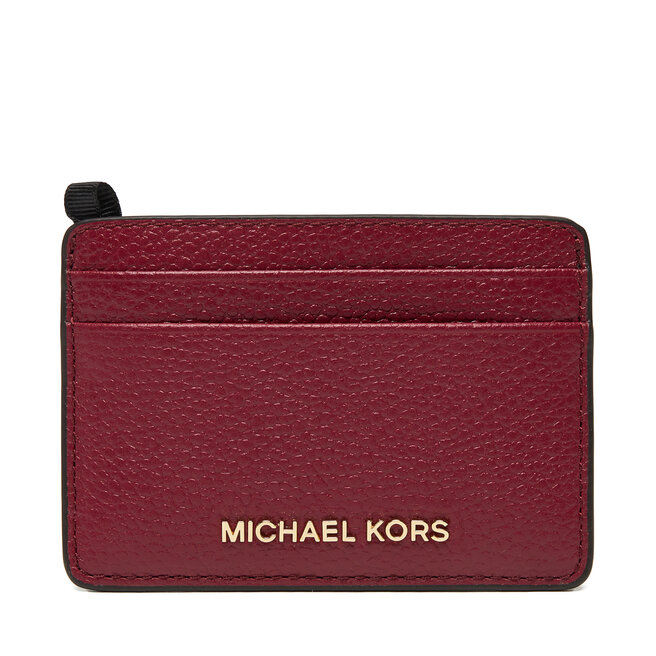 Etui na karty kredytowe MICHAEL Michael Kors - Czerwony