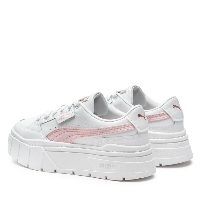 Puma Sneakersy Puma Mayze StackShine Jr 391064 01 Puma White/Rose Gold