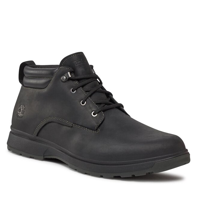 Full black timberland boots discount