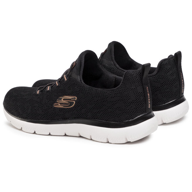 Skechers Παπούτσια Skechers Leopard Spot 149037/BKRG Black/Rose Gold