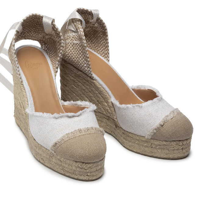 Castañer Еспадрили Castañer Catalina/8ED/032 022754-4078 Blanco/Oro