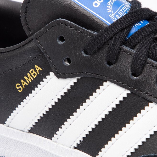 Chaussures adidas Samba Og J B37294 Cblack/Ftwwht/Ftwwht | chaussures.fr