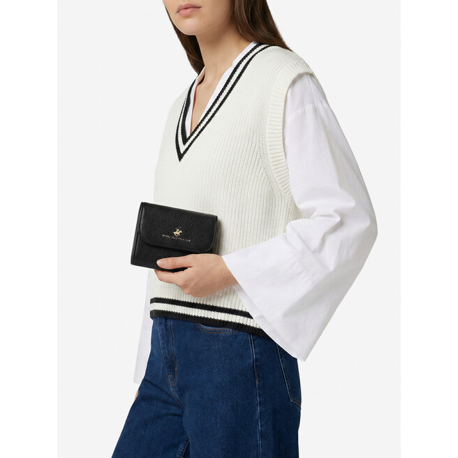 Portfel Beverly Hills Polo Club CWBEO-BHPC-W1-002-SS26 Czarny -