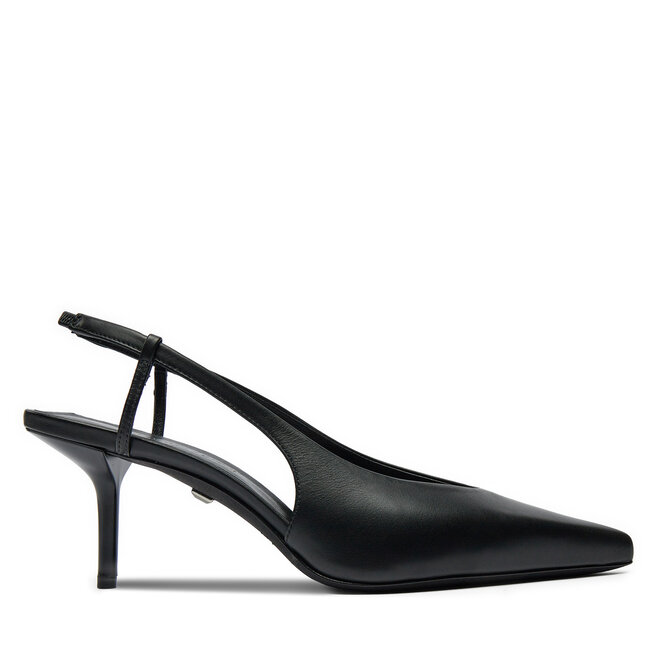 Sandały Max Mara Mmslingcaif - Czarny