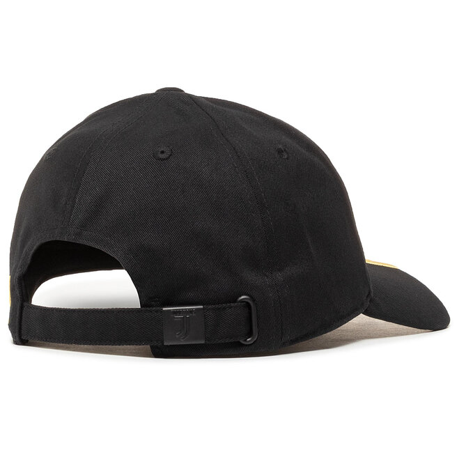 Czapka z daszkiem adidas Juve Bb Cap FS0238 Black/White/Pyrite |  eobuwie.com.pl